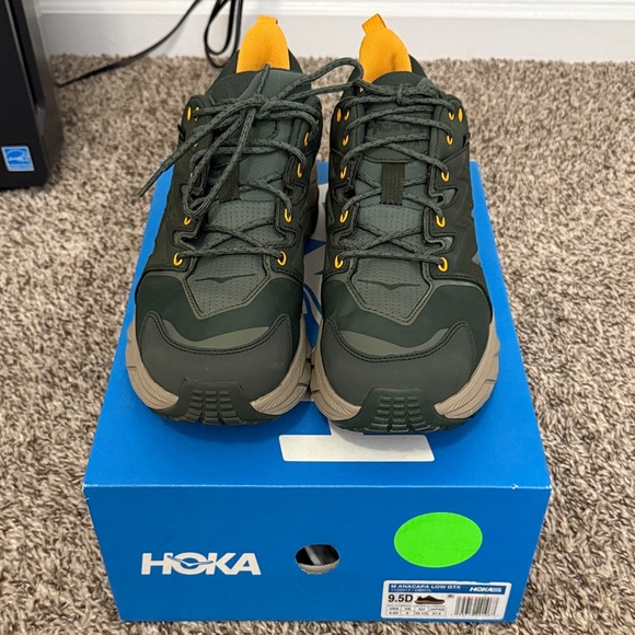 Hoka Anacapa Low GTX Shoes duffel bag/ radiant yellow 9.5D - Picture 4 of 9